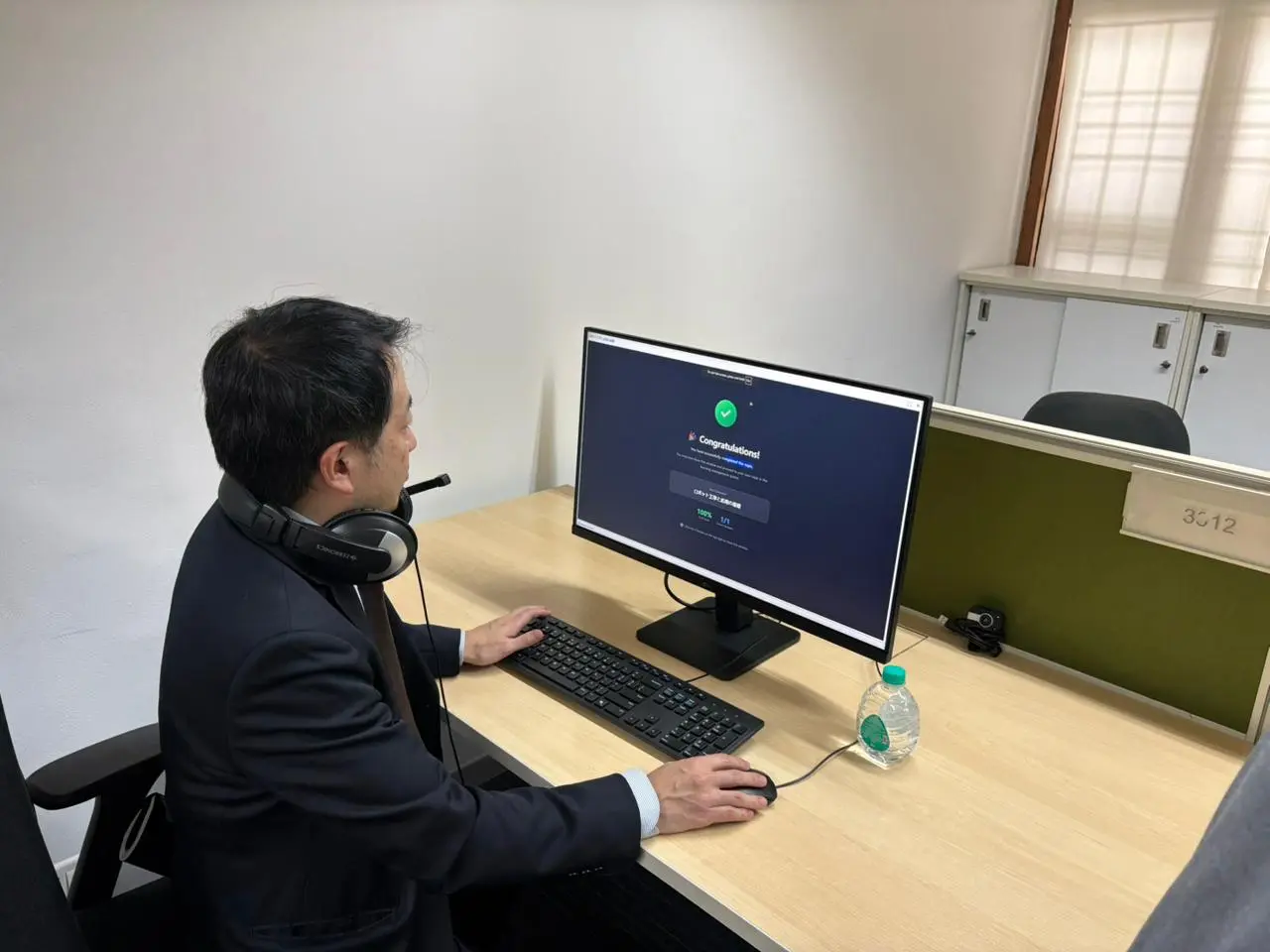 An industry exchange during the Kawasaki team visit